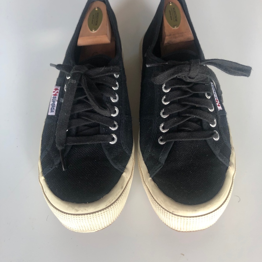 BLACK SUPERGA 2750 COTU CLASSIC SNEAKER